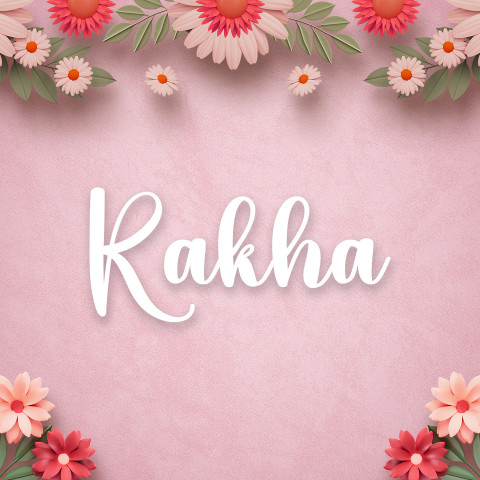 Free photo of Name DP: rakha