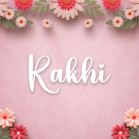 Free photo of Name DP: rakhi