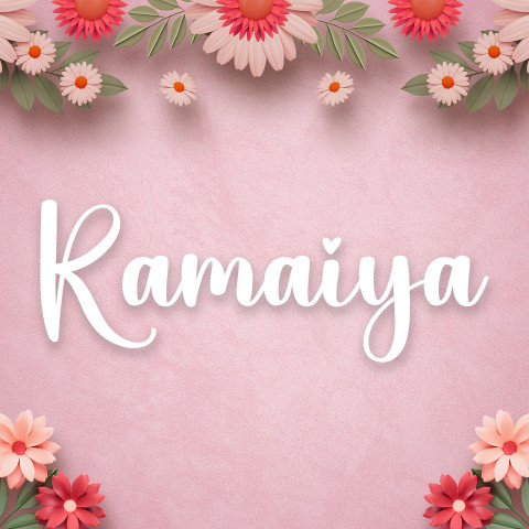 Free photo of Name DP: ramaiya