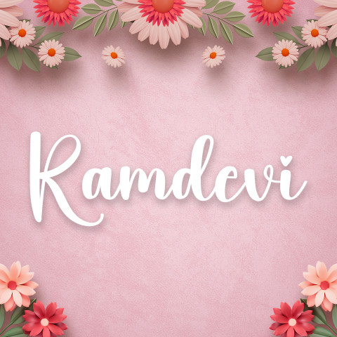 Free photo of Name DP: ramdevi