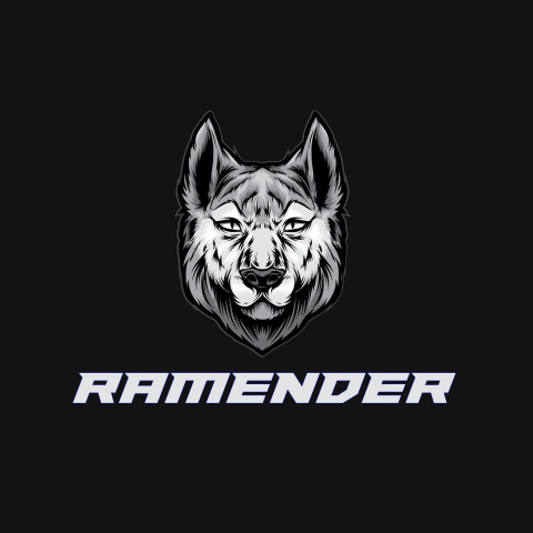 Free photo of Name DP: ramender