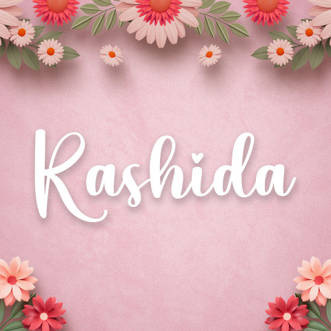 Free photo of Name DP: rashida