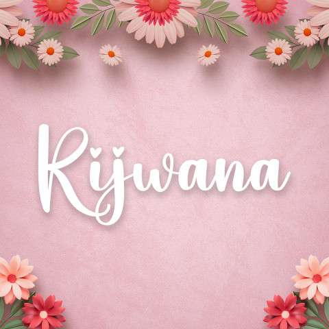 Free photo of Name DP: rijwana