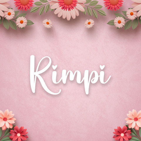 Free photo of Name DP: rimpi