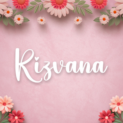 Free photo of Name DP: rizvana