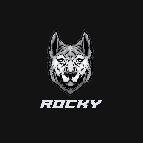Free photo of Name DP: rocky