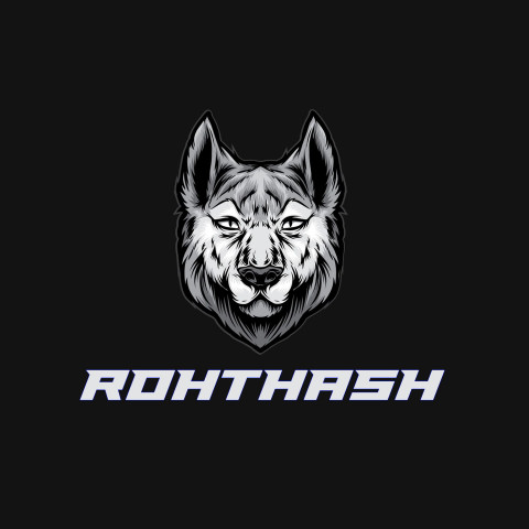 Free photo of Name DP: rohthash