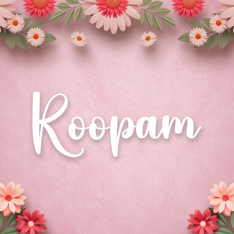 Free photo of Name DP: roopam