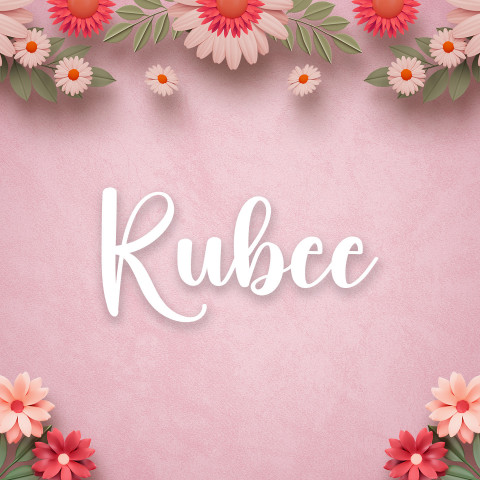 Free photo of Name DP: rubee