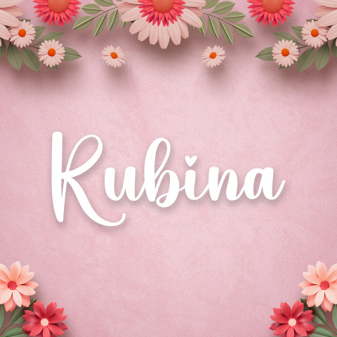 Free photo of Name DP: rubina