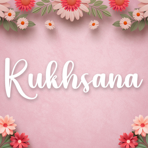 Free photo of Name DP: rukhsana