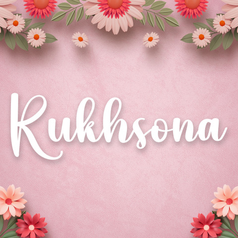 Free photo of Name DP: rukhsona