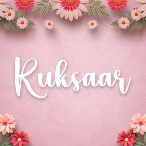 Free photo of Name DP: ruksaar