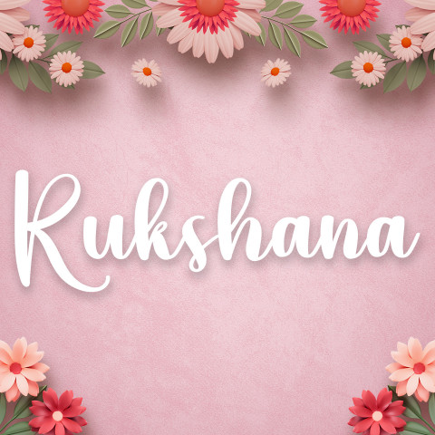 Free photo of Name DP: rukshana