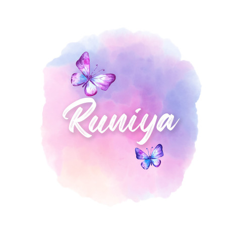 Free photo of Name DP: runiya