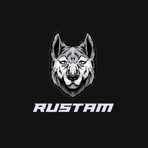 Free photo of Name DP: rustam