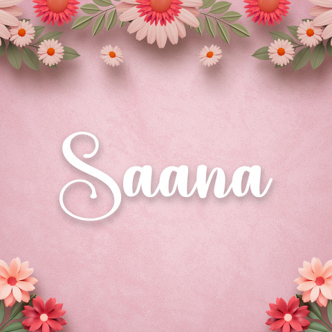 Free photo of Name DP: saana