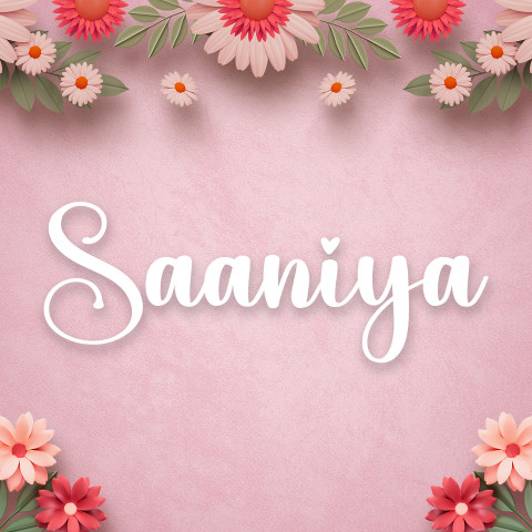 Free photo of Name DP: saaniya