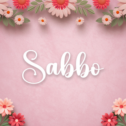 Free photo of Name DP: sabbo
