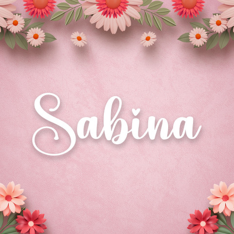 Free photo of Name DP: sabina