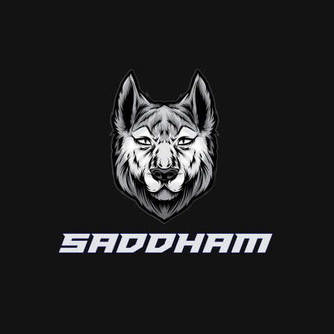 Free photo of Name DP: saddham