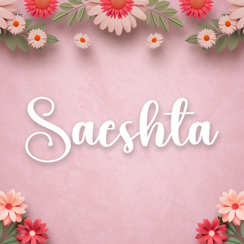 Free photo of Name DP: saeshta