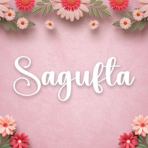 Free photo of Name DP: sagufta