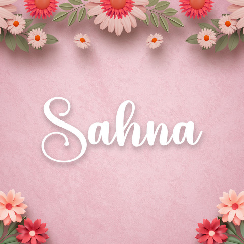 Free photo of Name DP: sahna