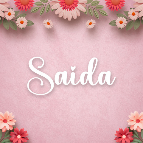 Free photo of Name DP: saida