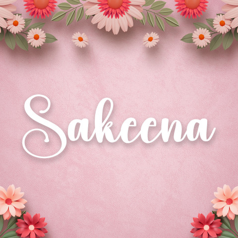 Free photo of Name DP: sakeena