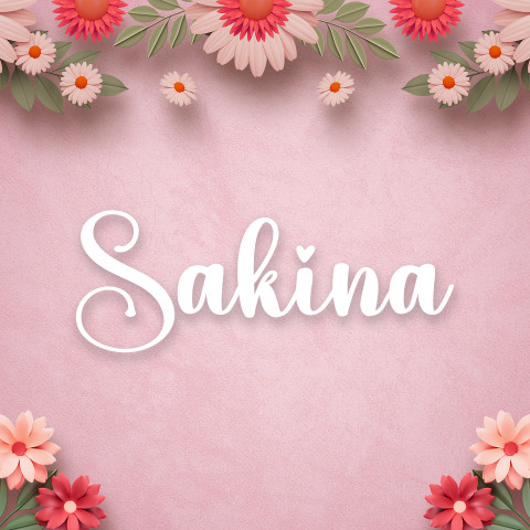 Free photo of Name DP: sakina