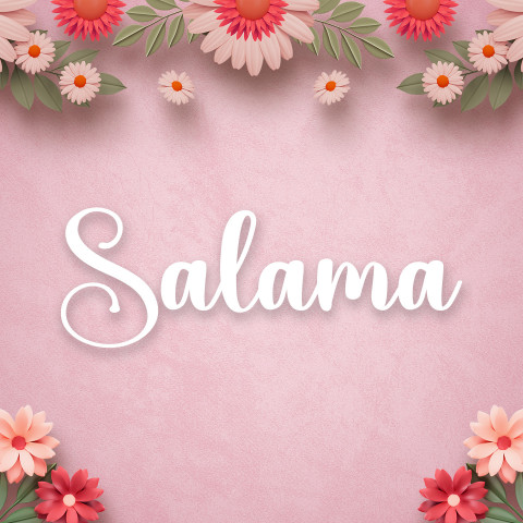 Free photo of Name DP: salama