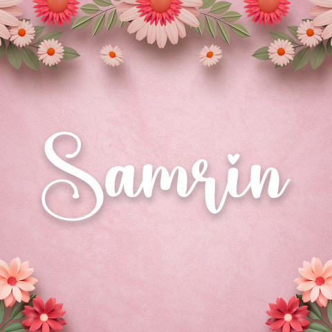 Free photo of Name DP: samrin