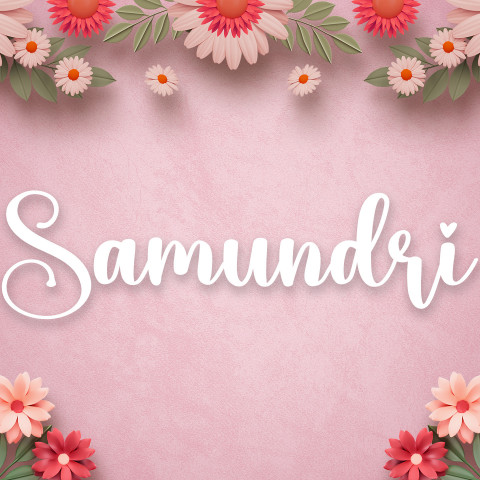 Free photo of Name DP: samundri