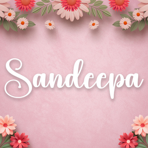 Free photo of Name DP: sandeepa