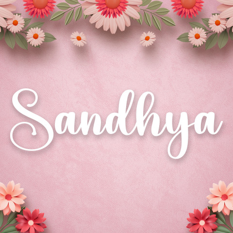 Free photo of Name DP: sandhya
