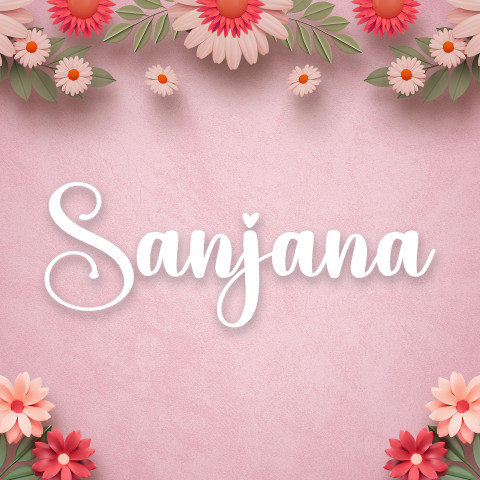 Free photo of Name DP: sanjana