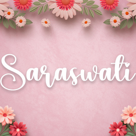 Free photo of Name DP: saraswati