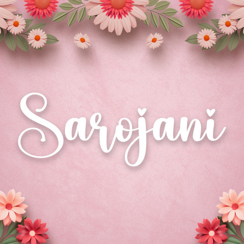 Free photo of Name DP: sarojani
