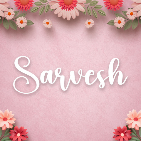 Free photo of Name DP: sarvesh