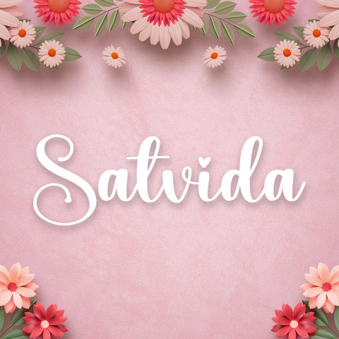 Free photo of Name DP: satvida