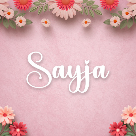 Free photo of Name DP: sayja