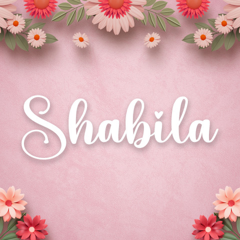 Free photo of Name DP: shabila