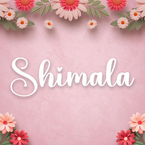 Free photo of Name DP: shimala