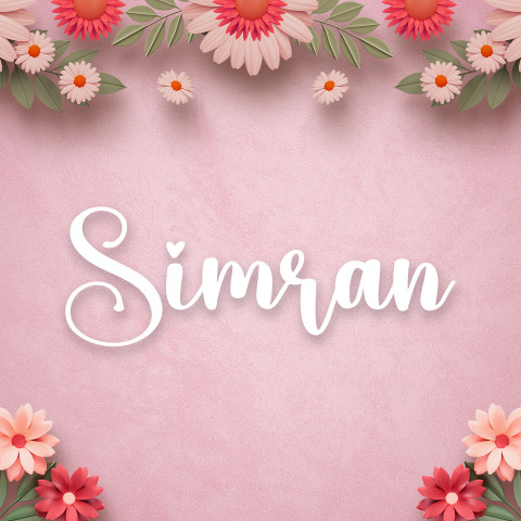 Free photo of Name DP: simran