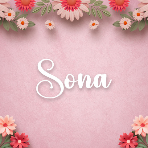 Free photo of Name DP: sona