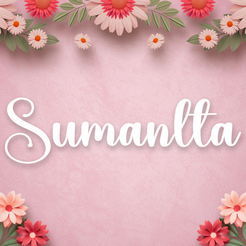 Free photo of Name DP: sumanlta