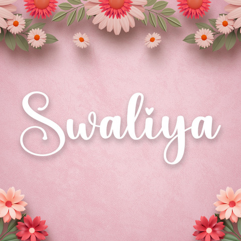 Free photo of Name DP: swaliya