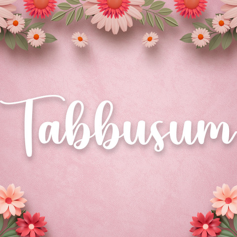 Free photo of Name DP: tabbusum