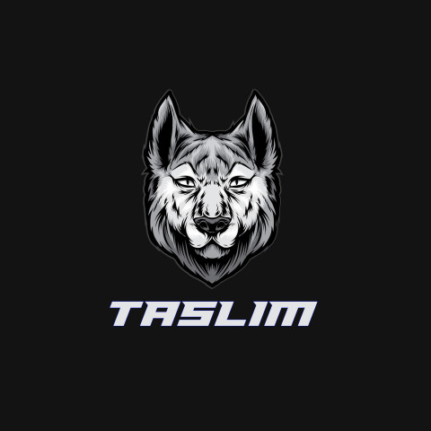 Free photo of Name DP: taslim
